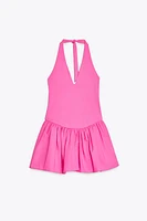 HALTER DRESS