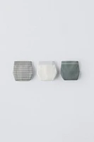 8-14 YEARS/ THREE-PACK OF SEAMLESS STRIPED BOXERS