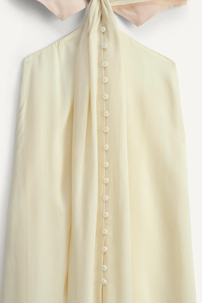 LIMITED EDITION CONTRASTING DRESS