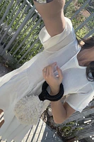 FINE KNIT SHORT PANEL DRESS