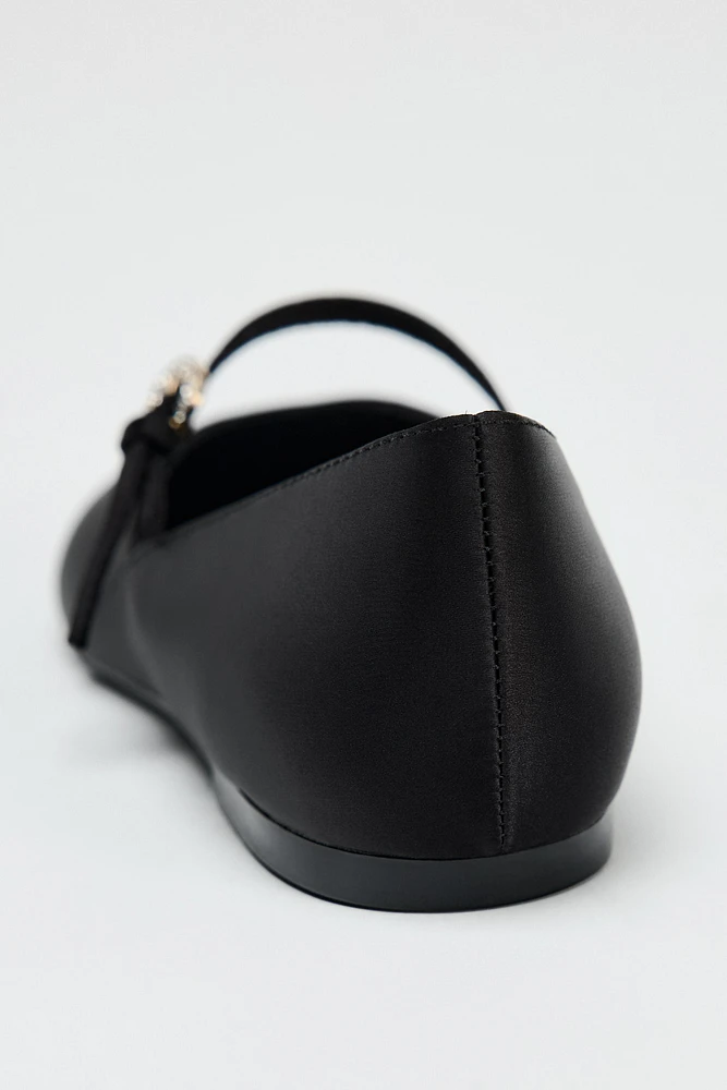 BALLERINES EFFET SATINÉ 50E ANNIVERSAIRE