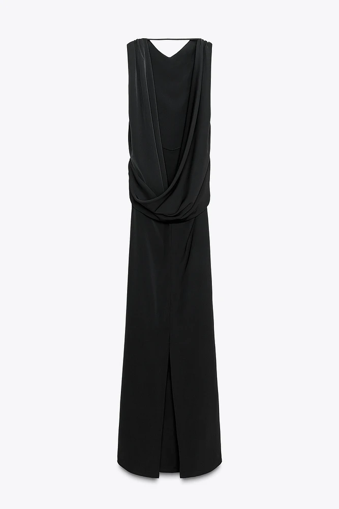 OPEN BACK MAXI DRESS