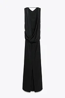 OPEN BACK MAXI DRESS