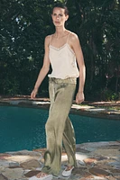 PANTALON FLUIDE TAILLE BASSE ZW COLLECTION