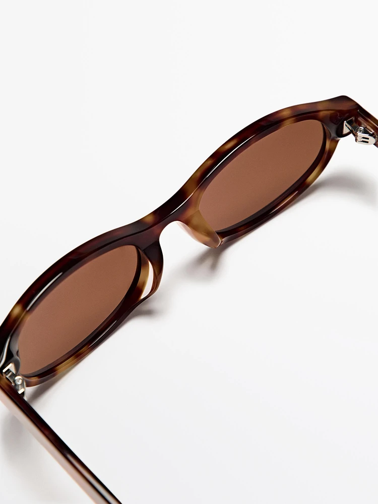 Petites lunettes de soleil rondes