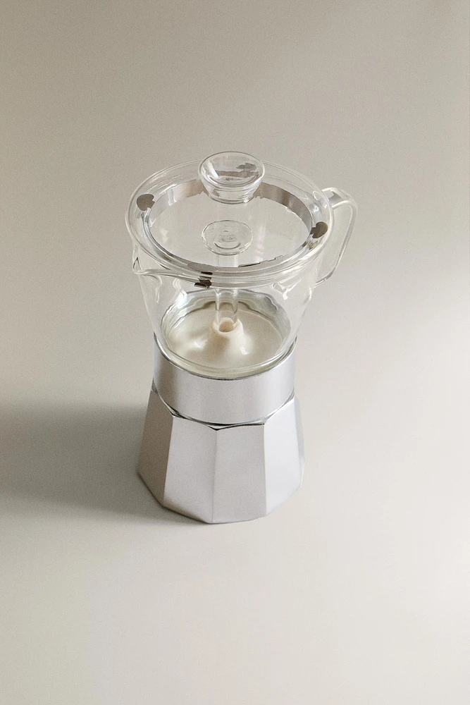 CAFETIÈRE ITALIENNE BOROSILICATE 6 TASSES