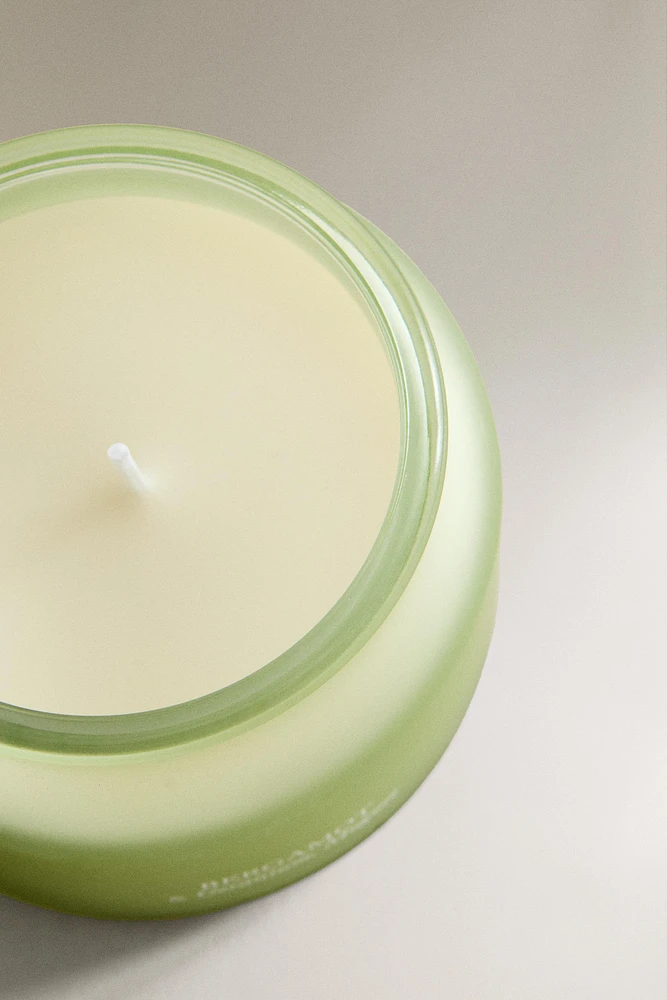 (240 G) BERGAMOT & GERANIUM, MUGUET SCENTED CANDLE