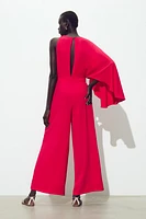 ASYMMETRIC WIDE JUMPSUIT