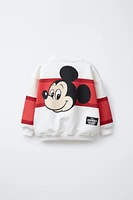 STRIPED MICKEY MOUSE © DISNEY SWEATSHIRT