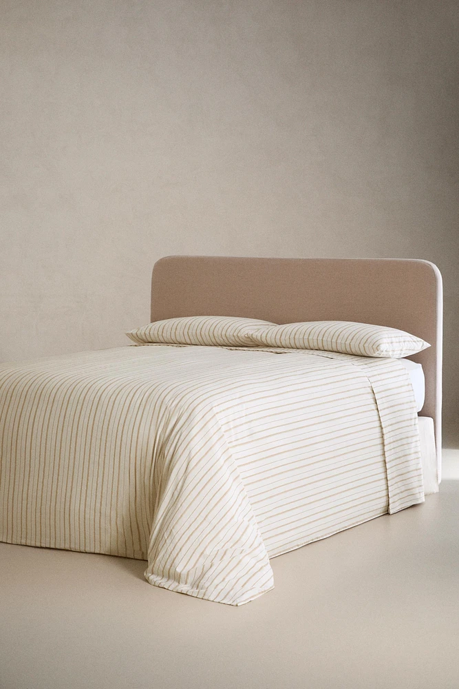 STRIPED PRINT FLAT SHEET