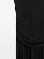Halter dress with gathered detail - Studio