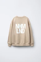NATURAL HISTORY MUSEUM LONDON © PRINT SWEATSHIRT