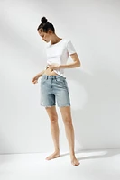 BERMUDA EN JEAN TRF TAILLE MOYENNE