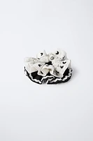 TWO-PACK OF LACE AND WAVY HAIR TIES