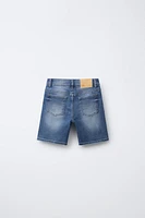 BERMUDA EN DENIM STRAIGHT