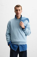 CASHMERE AND WOOL SWEATER