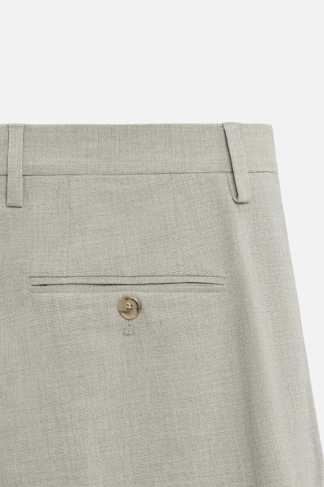 PANTALON DE COSTUME STRUCTURÉ