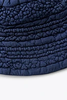 TEXTURED BUCKET HAT X FANGLU LIN