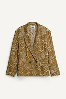 BLAZER FLUIDE JACQUARD ÉDITION LIMITÉE
