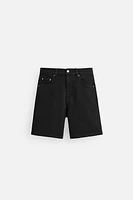 REGULAR FIT DENIM SHORTS