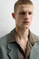 SUIT JACKET 100% LINEN