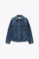 TRF DENIM OVERSHIRT