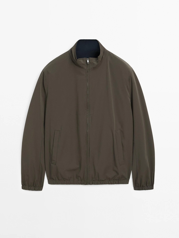 Veste réversible avec élastique