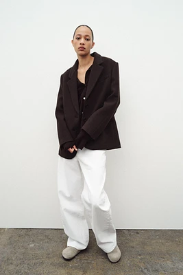 BLAZER OVERSIZE EN LAINE ZW COLLECTION