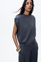WASHED PLEATED PANTS