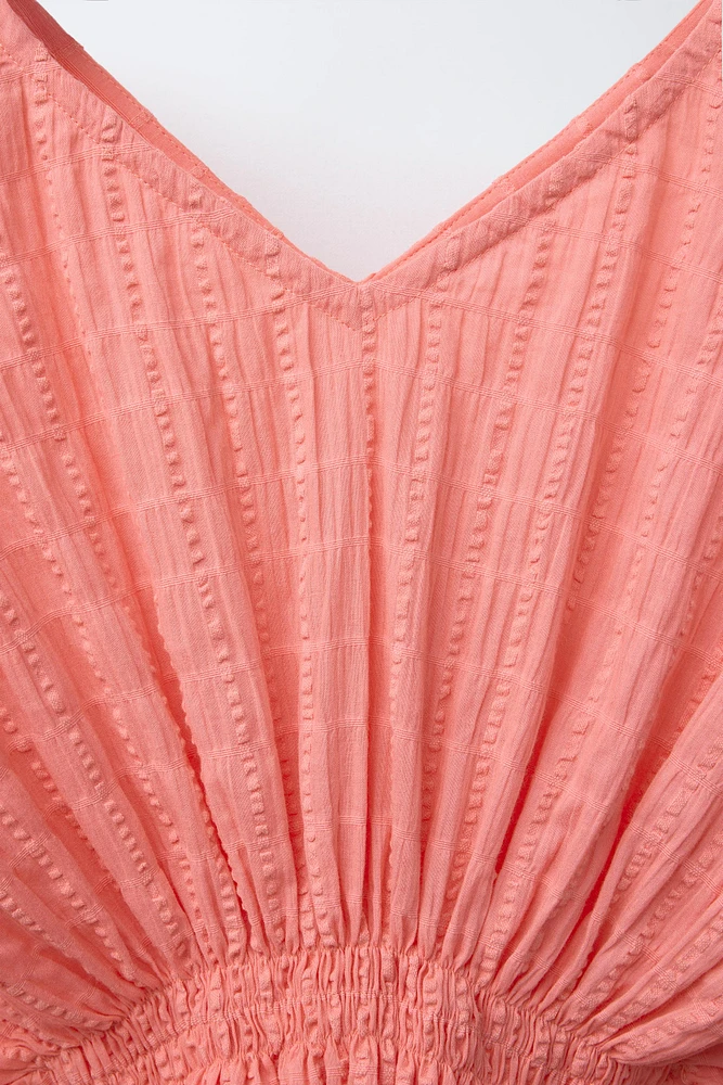 TEXTURED KAFTAN
