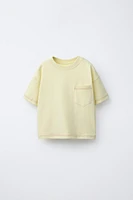 TOPSTITCH POCKET T-SHIRT