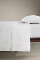 DRAP PLAT BRODÉ