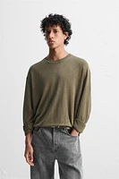 LIGHTWEIGHT 100% LINEN SWEATER