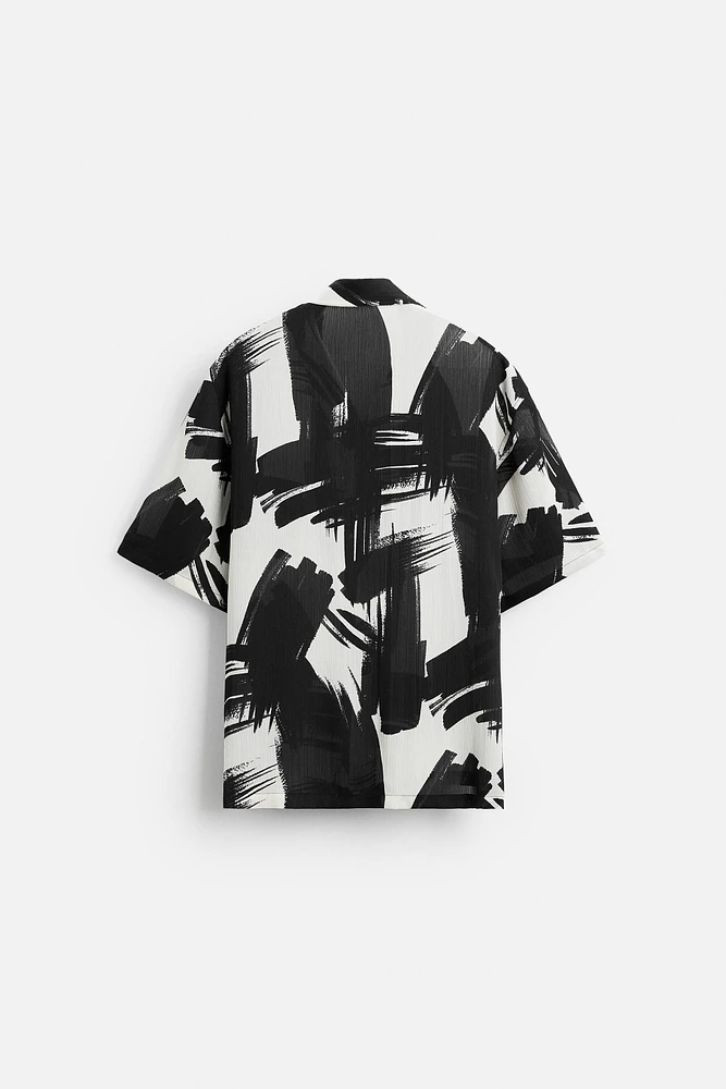 ABSTRACT PRINT SHIRT