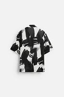 ABSTRACT PRINT SHIRT