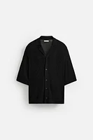 CHEMISE EN MAILLE AJOURÉE