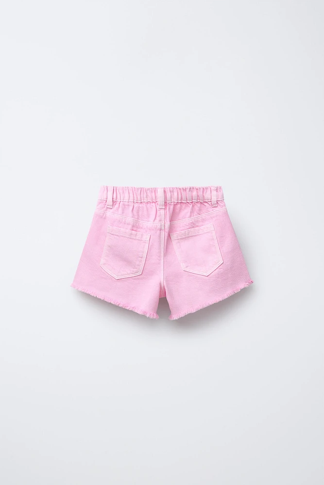 BERMUDA SERGE MOM FIT