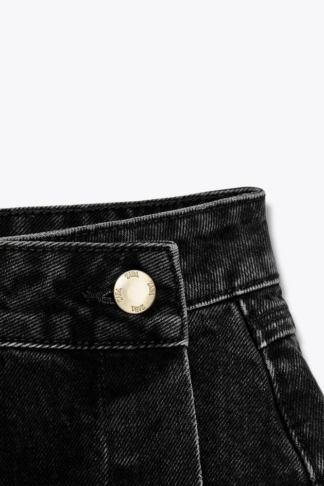 Z1975 WRAP DENIM SKORT
