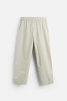 CONTRASTING PAJAMA SET