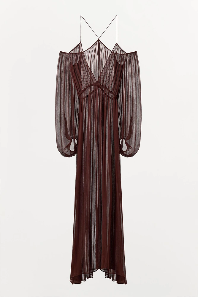 FLOWY LONG DRESS