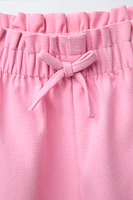 STRAIGHT LEG BOW PANTS