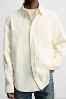 BRUSHED COTTON SHIRT