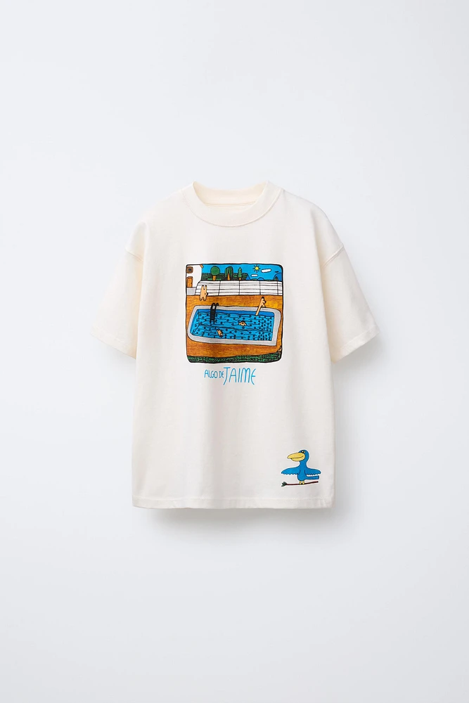 ALGO DE JAIME © POOL PRINT T-SHIRT