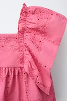 ROBE FLEURS BRODÉES