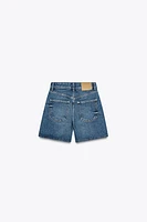 Z1975 HIGH-WAISTED MOM FIT SHORTS