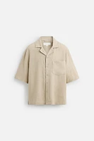 CHEMISE OVERSIZE FIT LIN - VISCOSE