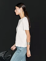 T-shirt à manches courtes 100 % coton