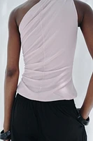 HAUT ASYMÉTRIQUE DRAPÉ