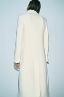 WOOL BLEND DOUBLE BREASTED COAT ZW COLLECTION