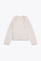 RUSTIC SOFT HOODED SWEATSHIRT